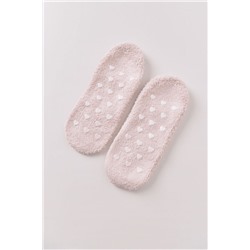 Calcetines slip on osito rosa