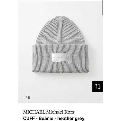 Женские вязаные шарф и шапка   М КОР*С