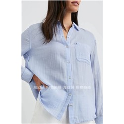 Лёгкая воздушная свободная рубашка Rail*s из двухслойного хлопка