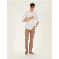 Vizon Slim Fit Kanvas Pantolon