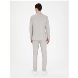 Bej Ex. Slim Fit Takım Elbise