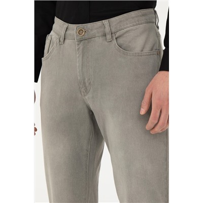 Erkek Gri Jean Pantolon