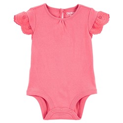 Baby Eyelet Ruffle Bodysuit