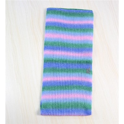 Толстый шерстяной шарф с узором КАР*Л 😎