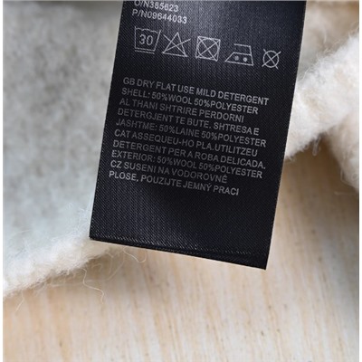 Женский осенне-зимний свитер из плотной шерстяной смеси  Н*М