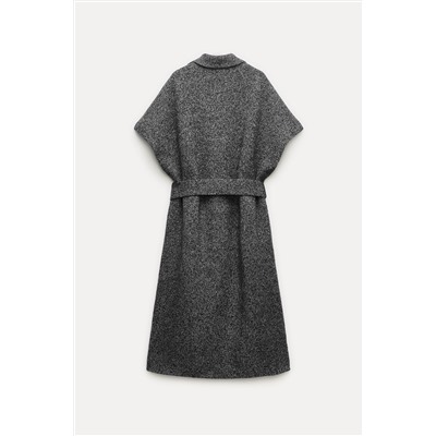 CHALECO JASPEADO 100% LANA