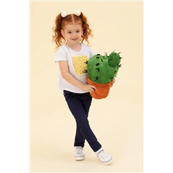 Kız Çocuk Lacivert Kanvas Pantolon