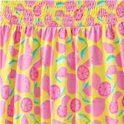 Mädchen Kleid mit Allover-Print