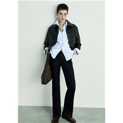 Jeans flare rinse wash