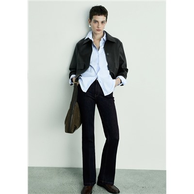 Jeans flare rinse wash