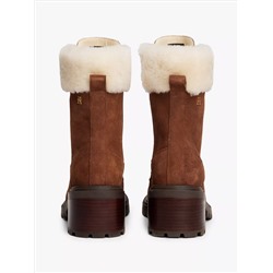 Top Gift Suede Lace-Up Boot