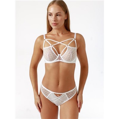 Бюстгальтер мягкая чашка на каркасах со стрепами HEARTS 83145-01 COQUETTE REVUE