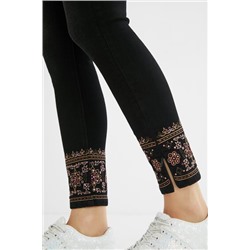 Vaquero skinny bordado