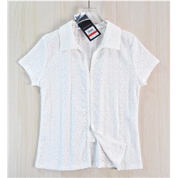 Женская рубашка с коротким рукавом