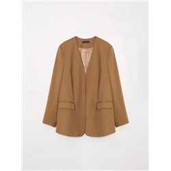 Жакет прямого кроя из костюмной шерсти, ML802/esther