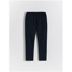 Chino-Jogger mit hohem Leinenanteil