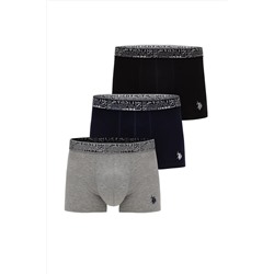 U.S. Polo Assn. Erkek 3'lü Boxer Takım 50310703-vr033