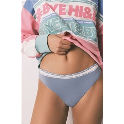 Pack 3 bragas clásicas algodón verde azul blanco