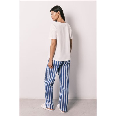 Pijama Snoopy manga corta algodón Happy