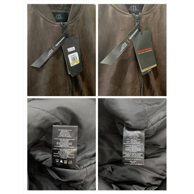 Мужская теплая куртка бомбер Hawk*e&C*o из искусственной замши, экспорт