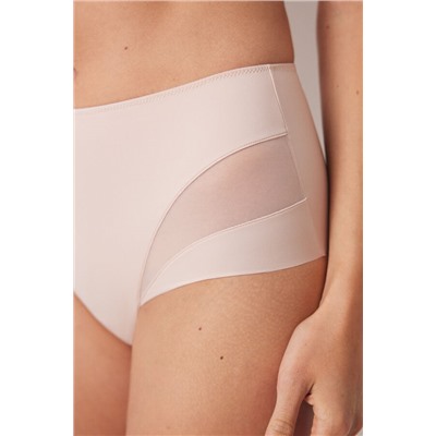 Braga reductora alta nude encaje