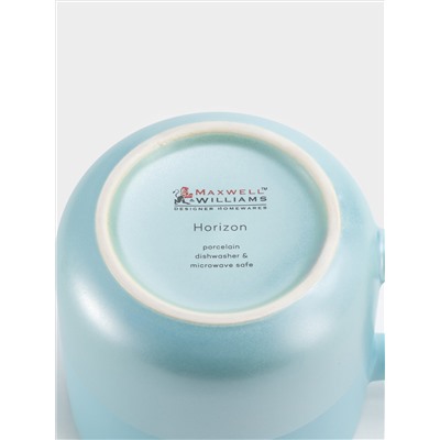 Кружка, 350 мл, фарфор P, морская вода, Горизонт