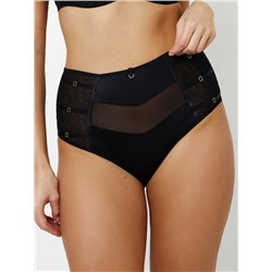 TEONA BLACK Трусы высокие SUBTILLE