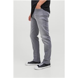 Vaquero recto Gris claro