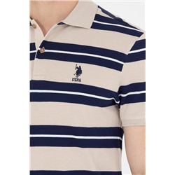 Erkek Taş Polo Yaka Tişört