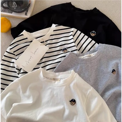 Лонгслив для мальчиков и девочек. 80 % хлопок