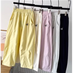 Детские тонкие быстросохнущие спортивные брюки