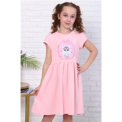 Платье Волшебная кошка короткий рукав НАТАЛИ #981412