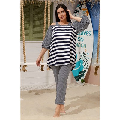 Костюм с брюками 9115 НАТАЛИ #954631