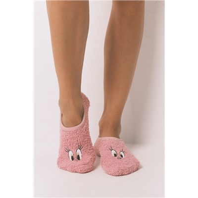 Calcetines slip on Piolín rosa