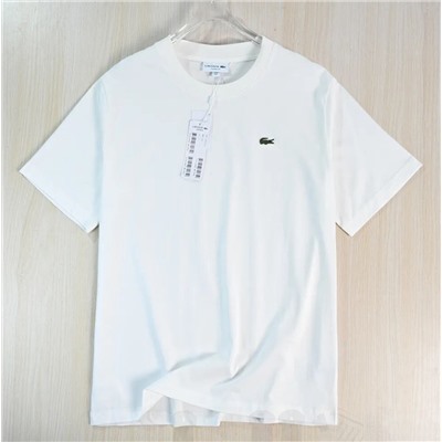 Хлопковая футболка  (6 цветов) ЛАКОСТ*Е