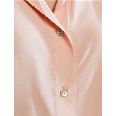 Блузка с коротким рукавом из вискозы с лиоцеллом