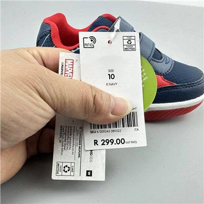 Кроссовки детские светящиеся, экспорт МАРВЕ*Л