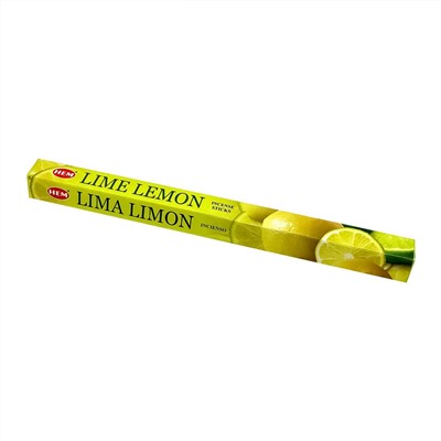 HEM  Lime Lemon Hexa  Благовоние Лайм 20шт