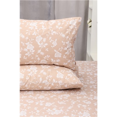 Наволочка поплин Цветочный рай-компаньон