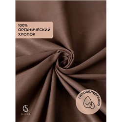 Простыня на резинке SELENA 'Исида', 140х200х30 (см), поплин (хлопок 100%)