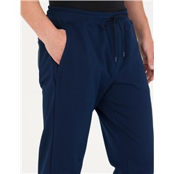 Lacivert New Slim Fit Eşofman Altı