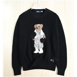 Хлопковый свитер с вышивкой RALPH LAURE*N ОРИГИНАЛ!