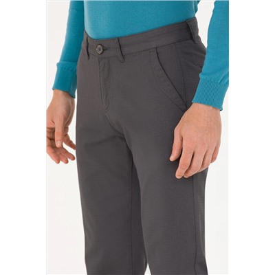 Erkek Antrasit Kanvas Pantolon