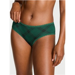 The Lacie Cotton Lace-Waist Cheeky Panty