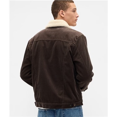Sherpa-Lined Icon Corduroy Jacket