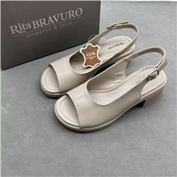 Женские сандалии из натуральной кожи   БРАВУР*О