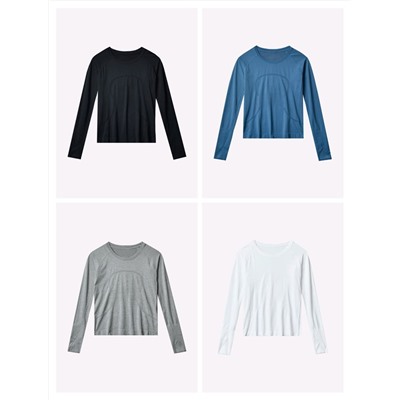 Женский спортивный лонгслив  Lululemo*n 🔴