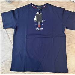 Мужская хлопковая футболка 3 цвета ТОММИ ХИЛФИГЕ*Р