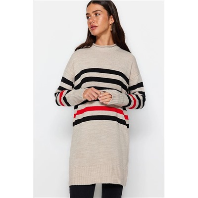 TRENDYOL MODEST Taş Çizgili Triko Kazak TCTAW24AK0004 TCTAW24AK00041