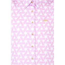 Kadın Pembe Uzun Kollu Gömlek